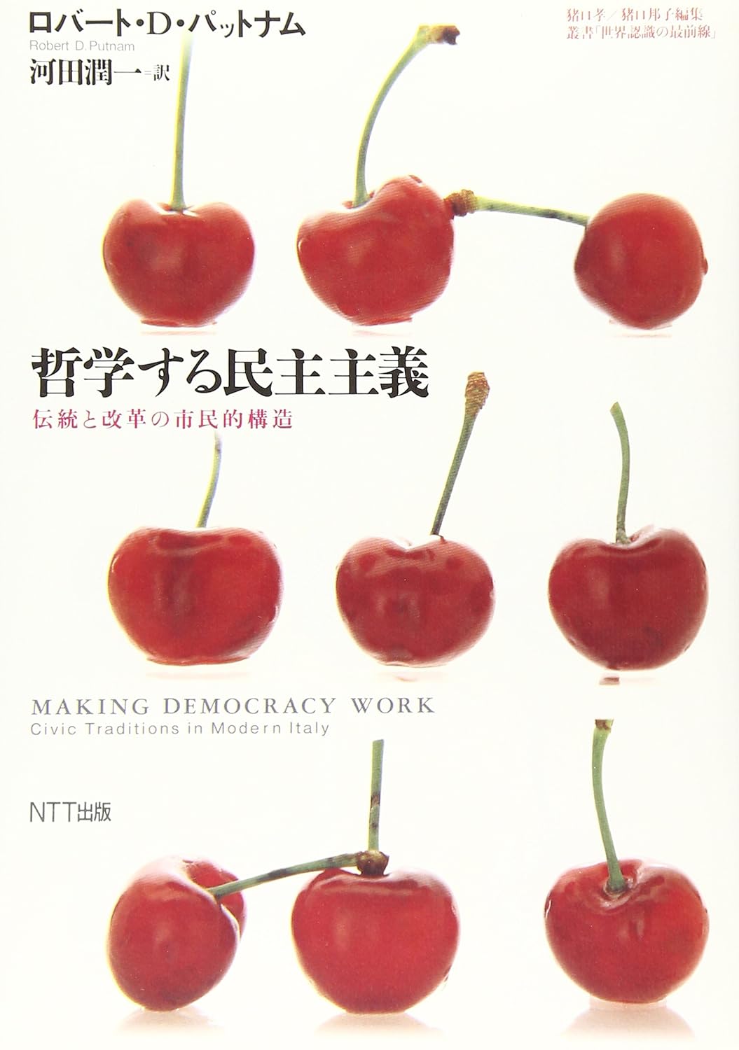 ロバート・パットナム著『哲学する民主主義』（河田潤一訳、ＮＴＴ出版、二〇〇一年）