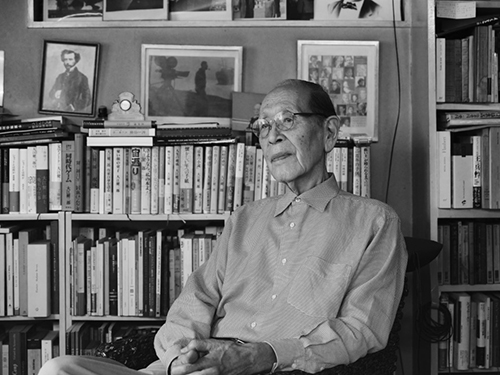 蓮實重彥　photo:©井上佐由紀