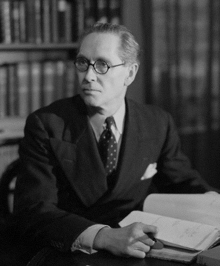 フィリップ・ノエル＝ベーカー，1942年（Howard Coster, Public domain, via Wikimedia Commons）